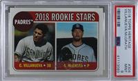 Rookie Stars - Christian Villanueva, Kyle McGrath [PSA 9 MINT]