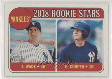 2018 Topps Heritage - [Base] #321 - Rookie Stars - Tyler Wade, Garrett Cooper