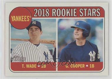 2018 Topps Heritage - [Base] #321 - Rookie Stars - Tyler Wade, Garrett Cooper