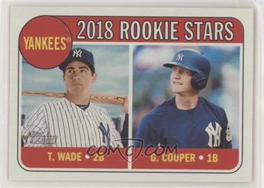 2018 Topps Heritage - [Base] #321 - Rookie Stars - Tyler Wade, Garrett Cooper