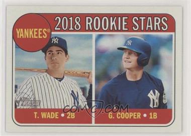 2018 Topps Heritage - [Base] #321 - Rookie Stars - Tyler Wade, Garrett Cooper