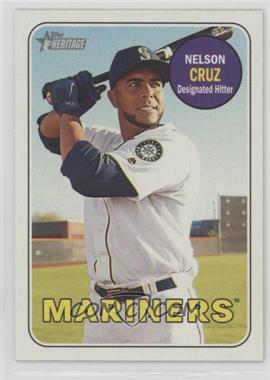 2018 Topps Heritage - [Base] #322 - Nelson Cruz