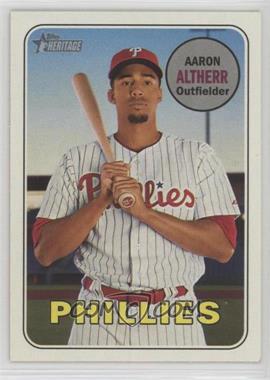 2018 Topps Heritage - [Base] #329 - Aaron Altherr [Noted]