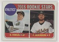 Rookie Stars - Dustin Fowler, Paul Blackburn