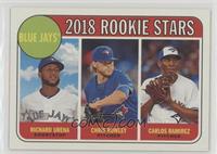 Rookie Stars - Carlos Ramirez, Chris Rowley, Richard Urena