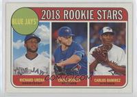 Rookie Stars - Carlos Ramirez, Chris Rowley, Richard Urena