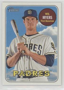 2018 Topps Heritage - [Base] #387 - Wil Myers