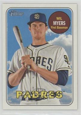 2018 Topps Heritage - [Base] #387 - Wil Myers