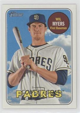 2018 Topps Heritage - [Base] #387 - Wil Myers
