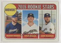 Rookie Stars - Brandon Woodruff, Aaron Wilkerson, Taylor Williams