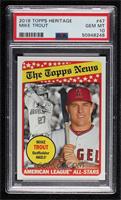 Mike Trout [PSA 10 GEM MT]