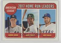 League Leaders - Aaron Judge, Joey Gallo, Khris Davis