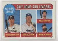 League Leaders - Giancarlo Stanton, Cody Bellinger, Nolan Arenado, Charlie Blac…