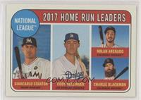 League Leaders - Giancarlo Stanton, Cody Bellinger, Nolan Arenado, Charlie Blac…