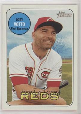 2018 Topps Heritage - [Base] #70.1 - Joey Votto (Portrait)