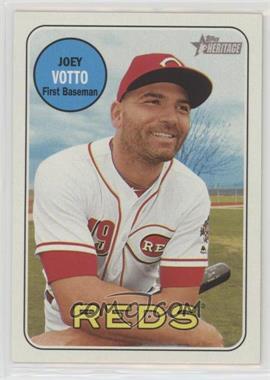 2018 Topps Heritage - [Base] #70.1 - Joey Votto (Portrait)