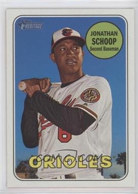 2018 Topps Heritage - [Base] #75 - Jonathan Schoop