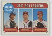 League Leaders - Max Scherzer, Stephen Strasburg, Clayton Kershaw