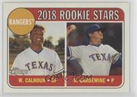 Rookie Stars - Nick Gardewine, Willie Calhoun