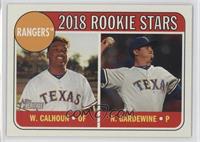 Rookie Stars - Nick Gardewine, Willie Calhoun