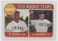 Rookie Stars - Nick Gardewine, Willie Calhoun