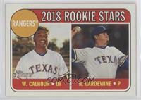 Rookie Stars - Nick Gardewine, Willie Calhoun