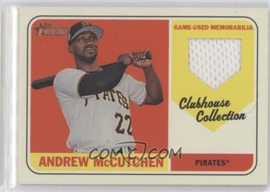 2018 Topps Heritage - Clubhouse Collection Relics #CCR-AM - Andrew McCutchen