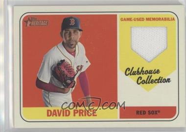 2018 Topps Heritage - Clubhouse Collection Relics #CCR-DP - David Price