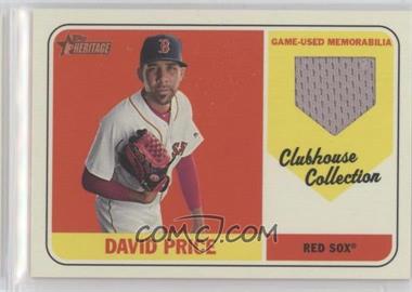 2018 Topps Heritage - Clubhouse Collection Relics #CCR-DP - David Price