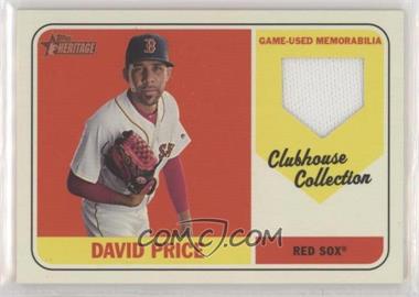 2018 Topps Heritage - Clubhouse Collection Relics #CCR-DP - David Price