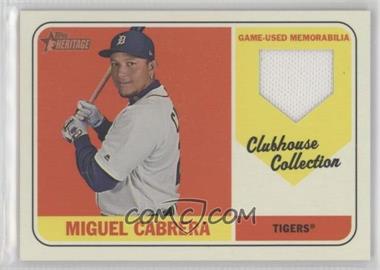 2018 Topps Heritage - Clubhouse Collection Relics #CCR-MC - Miguel Cabrera