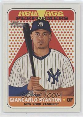 2018 Topps Heritage - New Age Performers #NAP-16 - Giancarlo Stanton