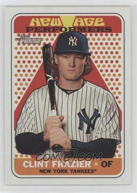 2018 Topps Heritage - New Age Performers #NAP-25 - Clint Frazier