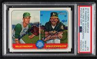 Dennis Eckersley, Rollie Fingers [PSA 8 NM‑MT] #/25