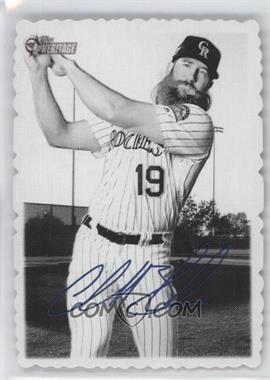 2018 Topps Heritage High Number - 1969 Topps Deckle Edge #4 - Charlie Blackmon