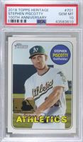 Stephen Piscotty [PSA 10 GEM MT] #/25