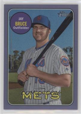 2018 Topps Heritage High Number - [Base] - Hot Box Chrome Purple Refractor #THC-703 - Jay Bruce