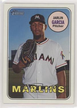 2018 Topps Heritage High Number - [Base] - Magenta Back #608 - Jarlin Garcia /10