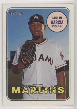 2018 Topps Heritage High Number - [Base] - Magenta Back #608 - Jarlin Garcia /10