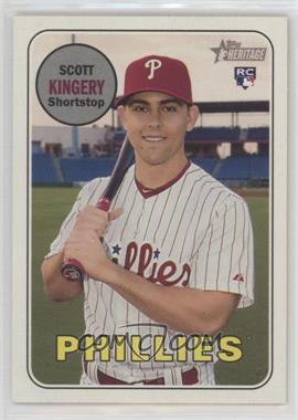 2018 Topps Heritage High Number - [Base] #511.1 - Scott Kingery [EX to NM]