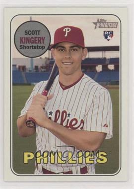 2018 Topps Heritage High Number - [Base] #511.1 - Scott Kingery [EX to NM]