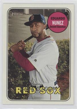 2018 Topps Heritage High Number - [Base] #519 - Eduardo Nunez