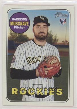 2018 Topps Heritage High Number - [Base] #594 - Harrison Musgrave