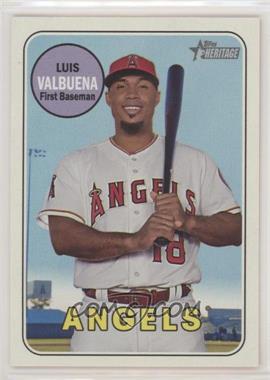 2018 Topps Heritage High Number - [Base] #597 - Luis Valbuena