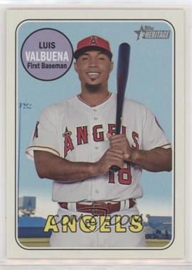 2018 Topps Heritage High Number - [Base] #597 - Luis Valbuena