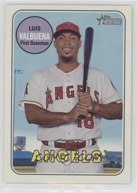 2018 Topps Heritage High Number - [Base] #597 - Luis Valbuena