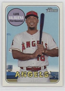 2018 Topps Heritage High Number - [Base] #597 - Luis Valbuena