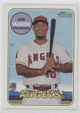 2018 Topps Heritage High Number - [Base] #597 - Luis Valbuena