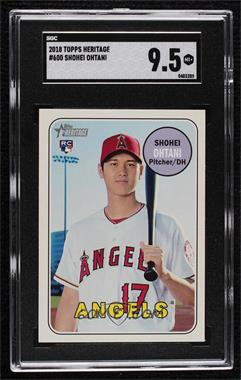 2018 Topps Heritage High Number - [Base] #600.1 - Shohei Ohtani [SGC 9.5 Mint+]