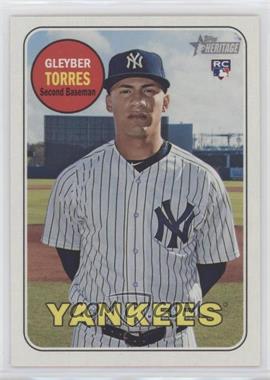 2018 Topps Heritage High Number - [Base] #603.1 - Gleyber Torres